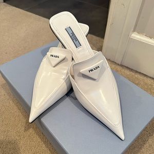 Prada Leather Mule